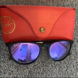 Raybans- Customized Erika sunglasses with case!